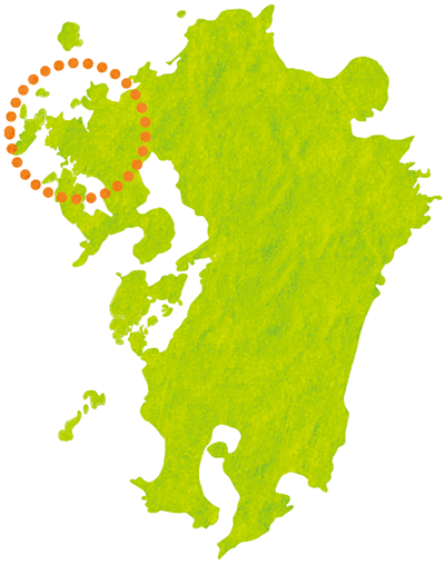 肥前やきもの圏400年熟成観光地 佐賀と長崎のイラストマップ 公式 イラストレーター アライヨウコ Webサイト